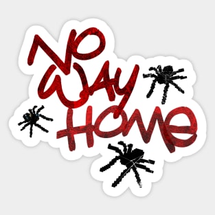 Three Spider Without Home Sticker